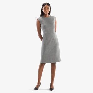 M.M.LaFleur Shanna Tailored Dress Wool Womens Size 10 Corpcore Business Office